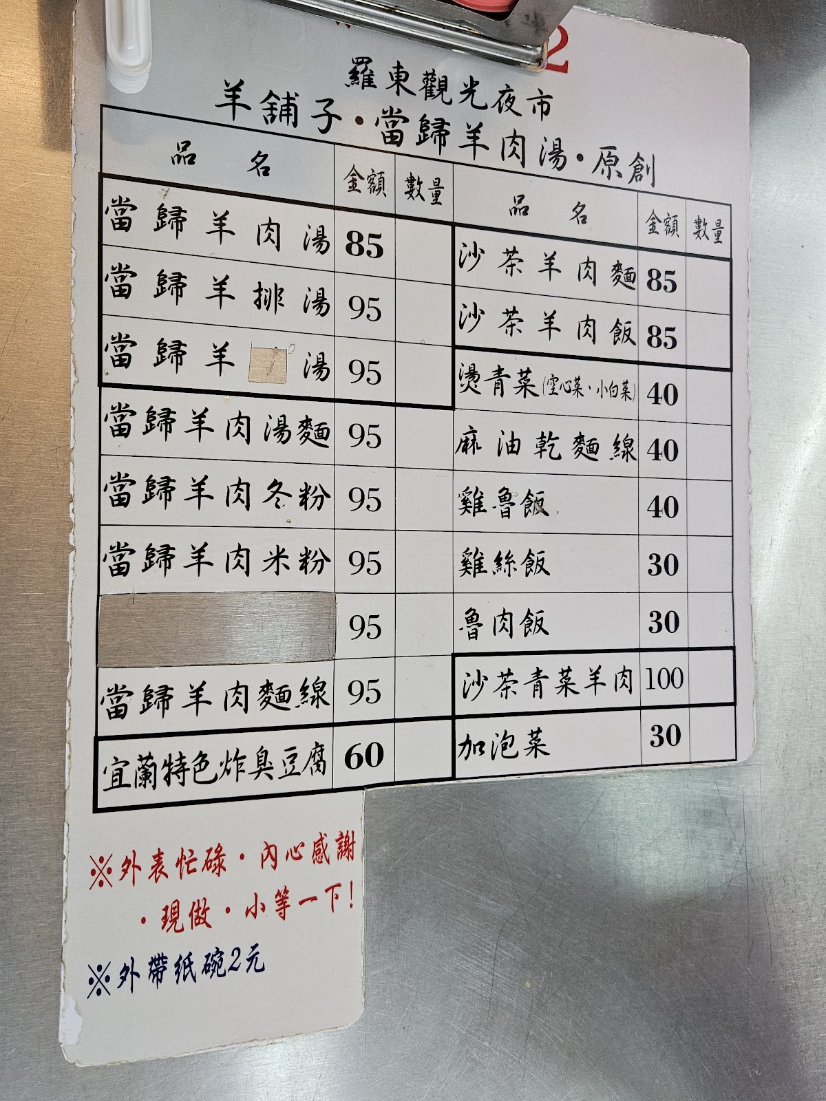 羊舖子當歸羊排湯特寫湯底鮮甜