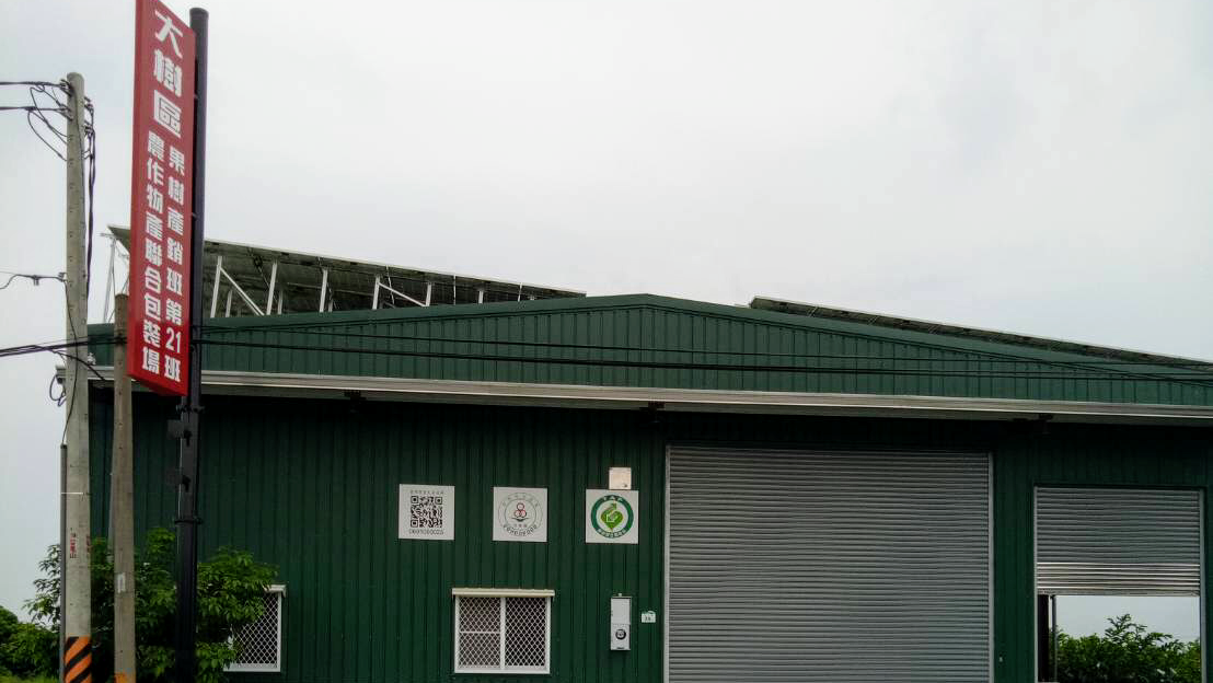 綠色建築與果園品牌招牌