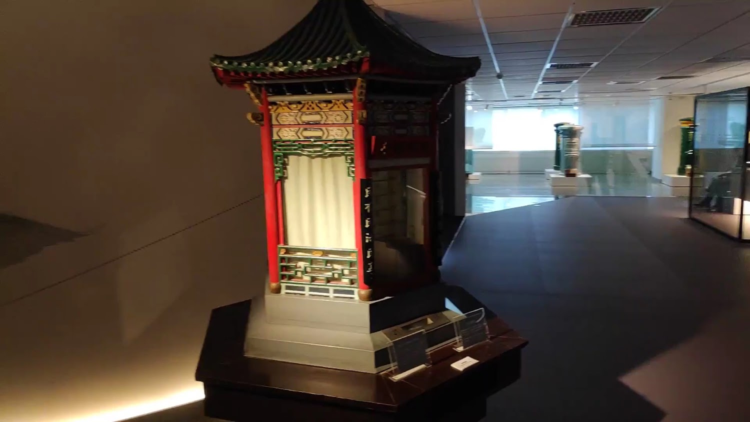 郵政博物館古典郵政建築模型展示