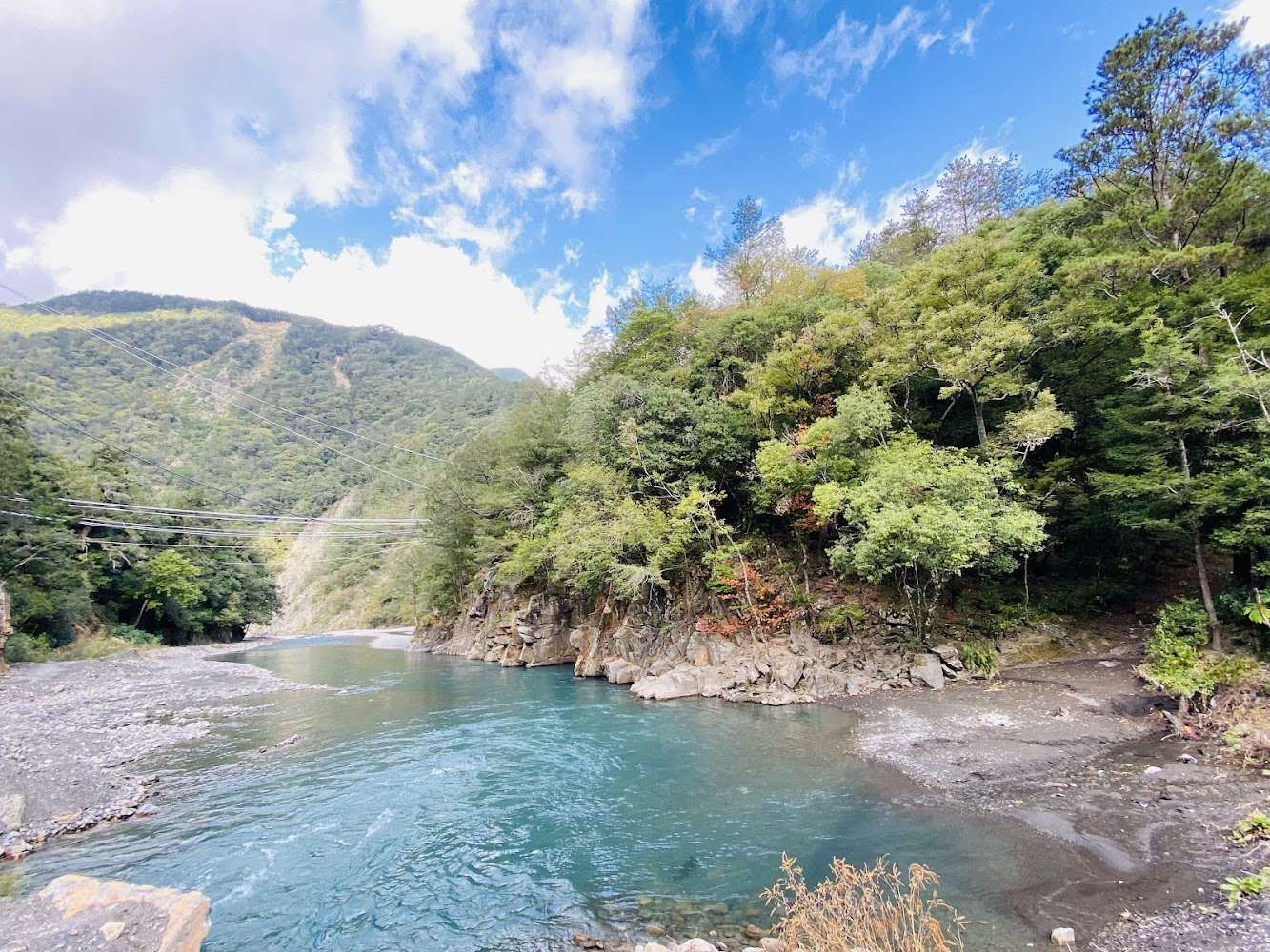 清澈河流與山林環繞的雪霸國家公園水景