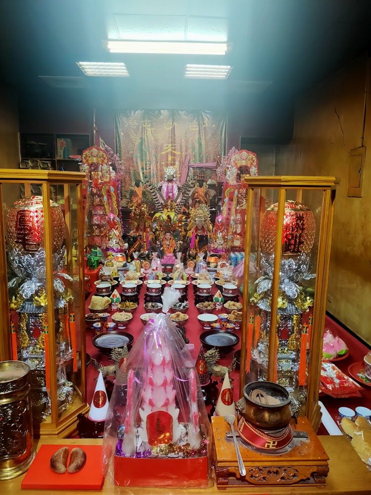 北港白沙屯媽祖會供桌