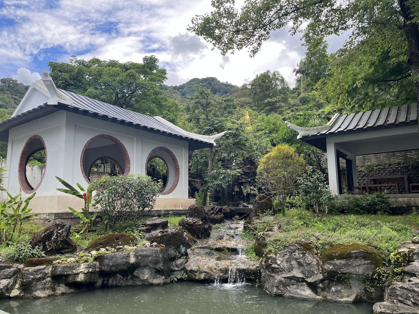 坪林茶業博物館中式庭園
