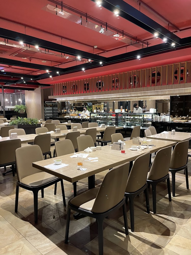 聯上大飯店自助餐用餐區