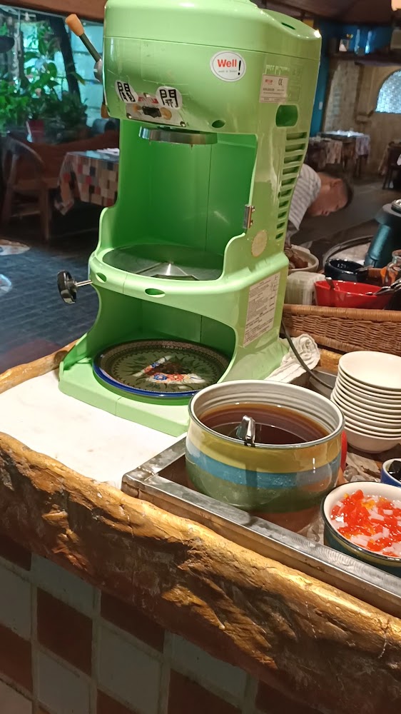 松濤園刨冰機甜點餐檯