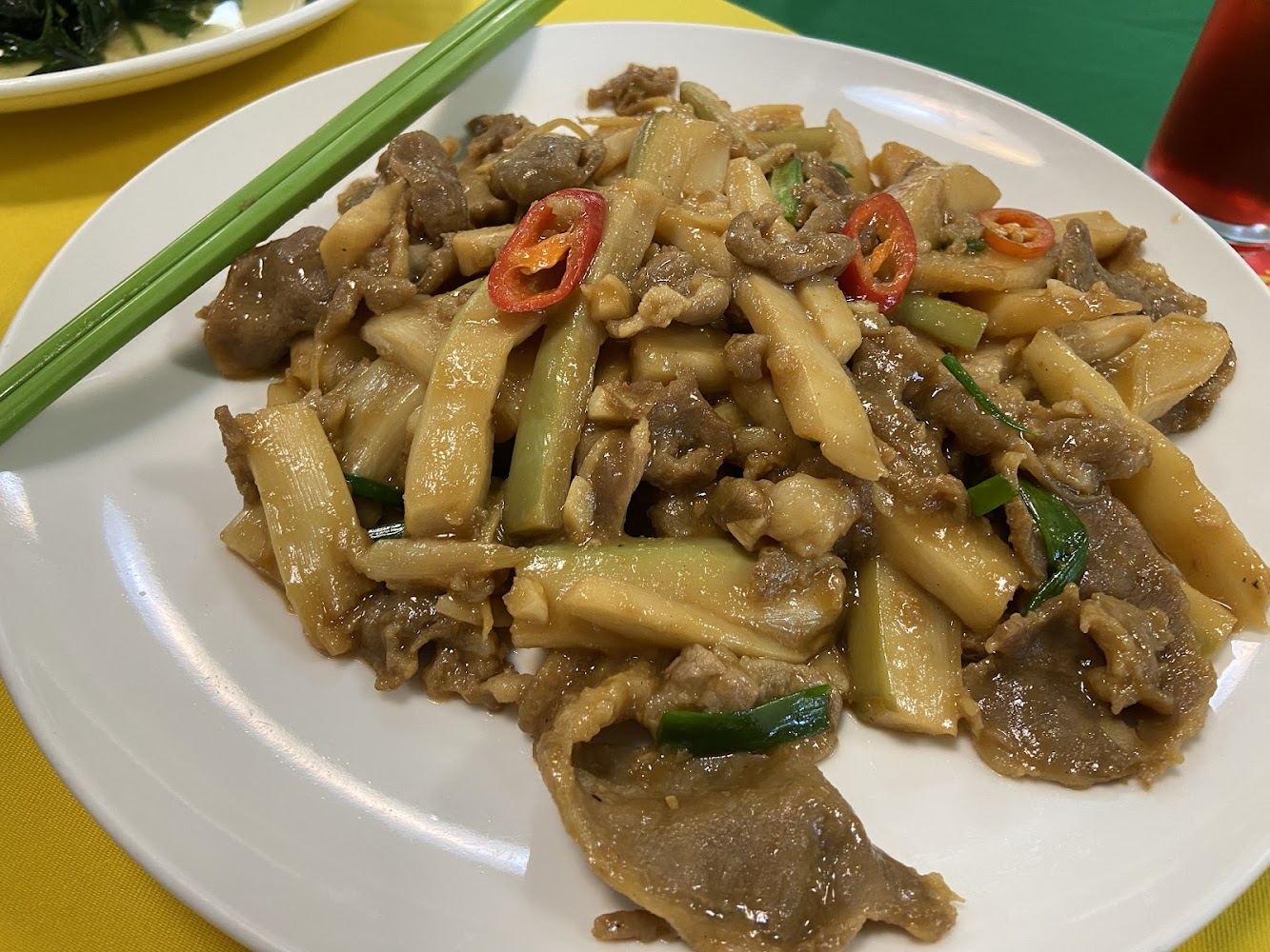 米巴奈山地美食坊熱炒牛肉