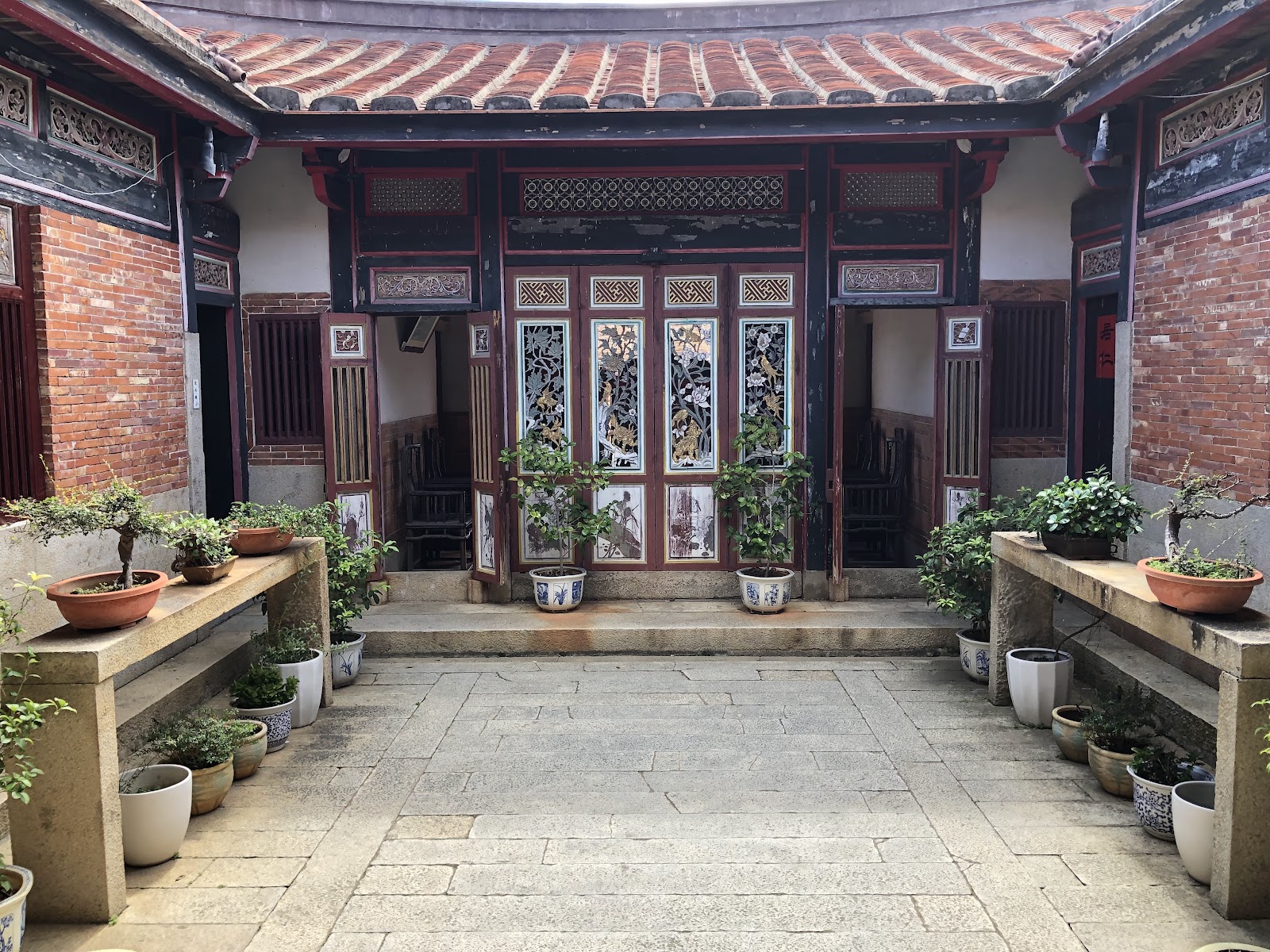 山后民俗文化村燕尾脊屋頂工藝，閩南傳統建築精華