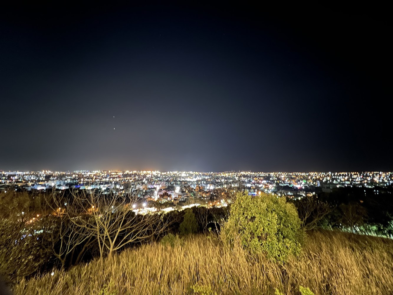 鰲峰山觀景平台夜景