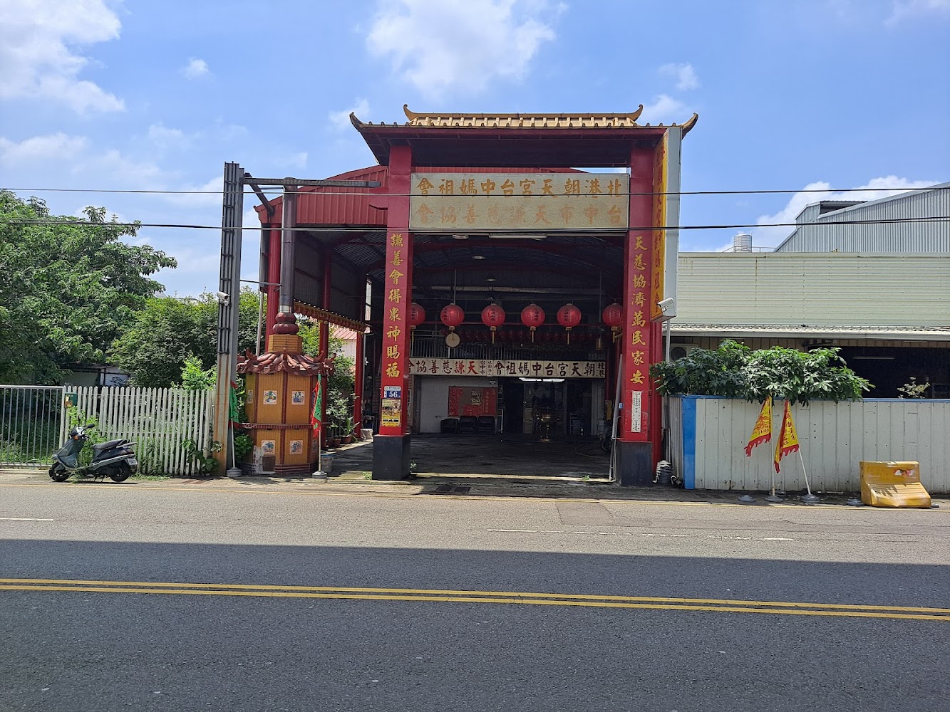 北港朝天宮台中媽祖會外觀