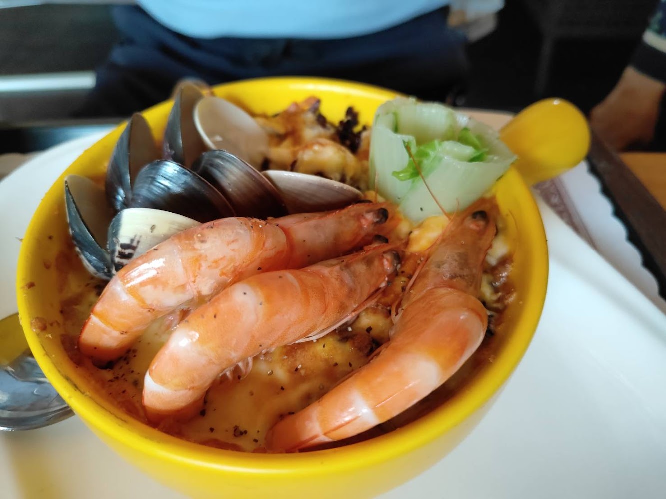 覓境咖啡屋海鮮焗烤飯