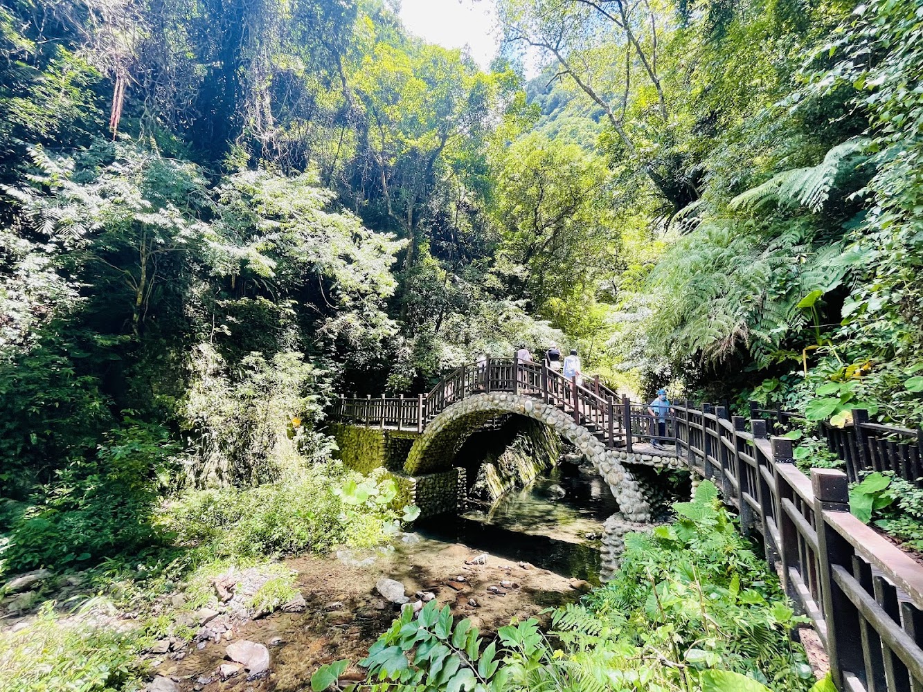 老鷹溪附近石拱橋與森林步道