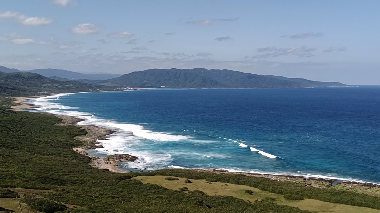 龍磐公園海岸峭壁與廣闊太平洋海景