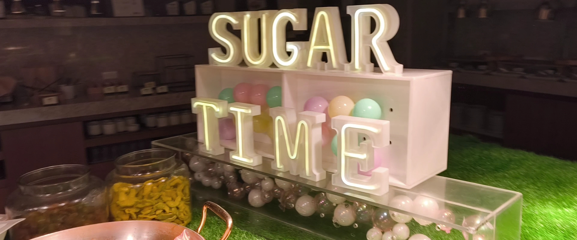 SUGAR TIME甜點主題裝飾與糖果陳列