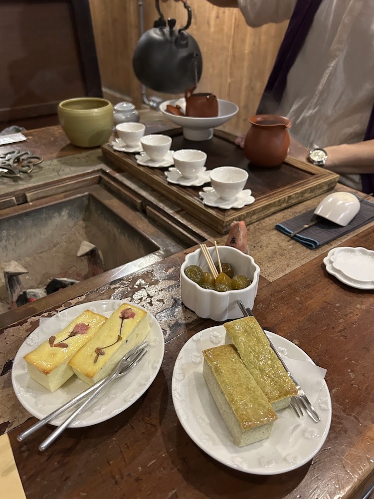 九份茶坊茶席與點心