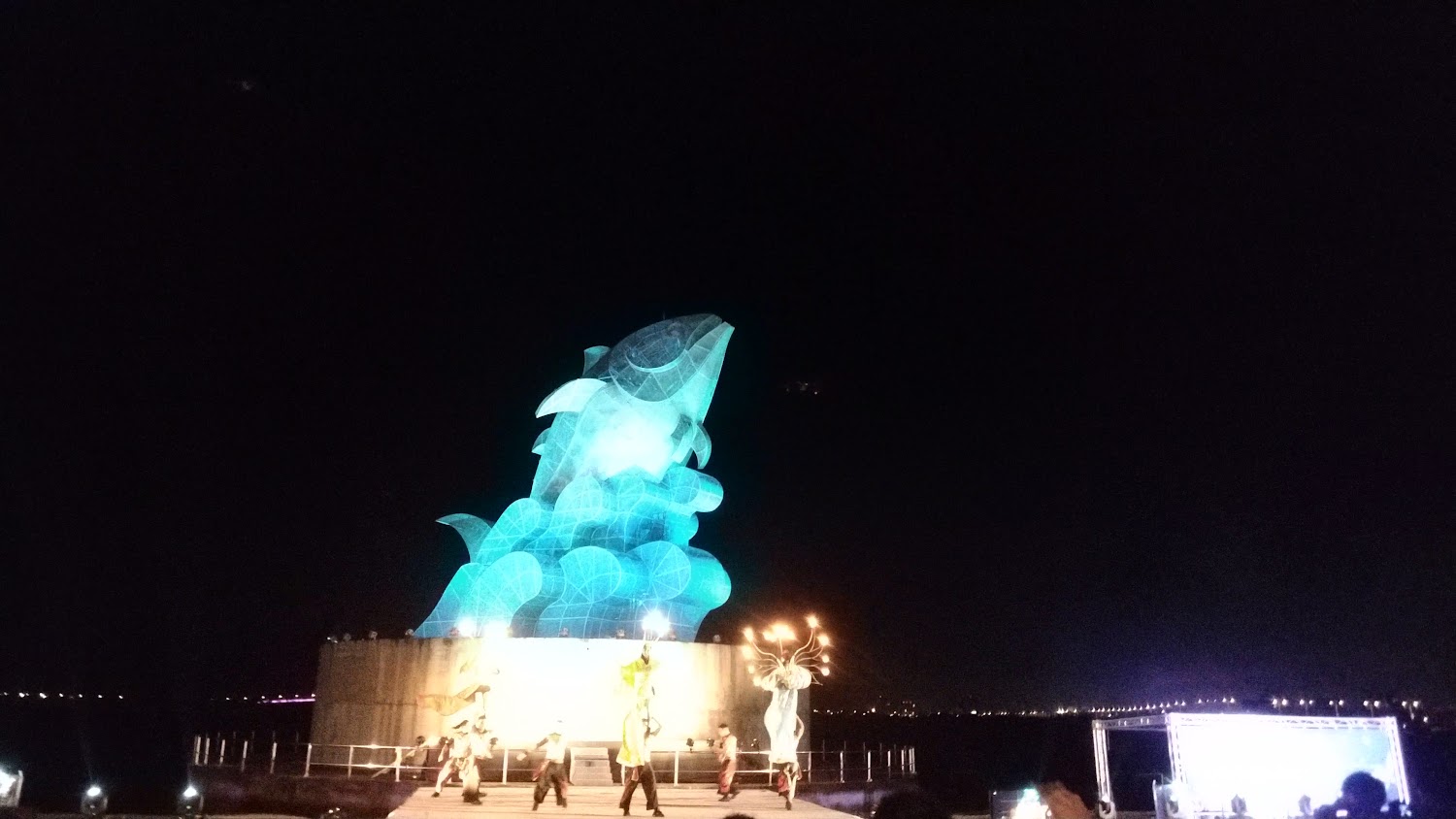 大鵬灣夜間活動與海豚裝置