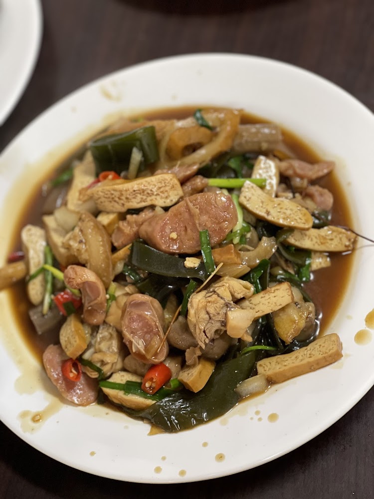 滷味拼盤有豆干海帶雞肉滷蛋