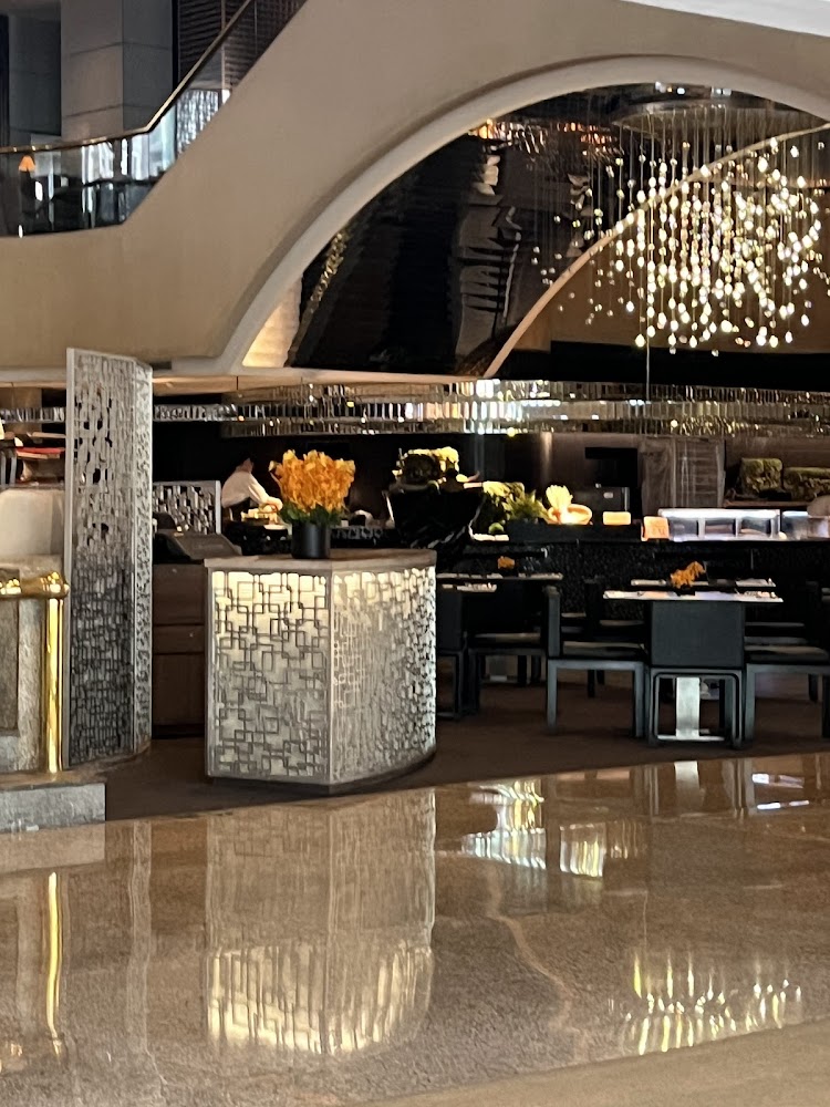 台北晶華酒店栢麗廳大廳與優雅用餐環境
