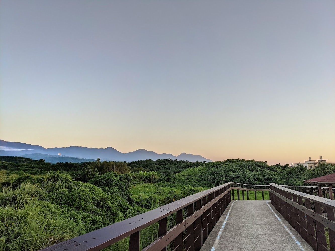 北海岸雙灣自行車道木棧道景觀