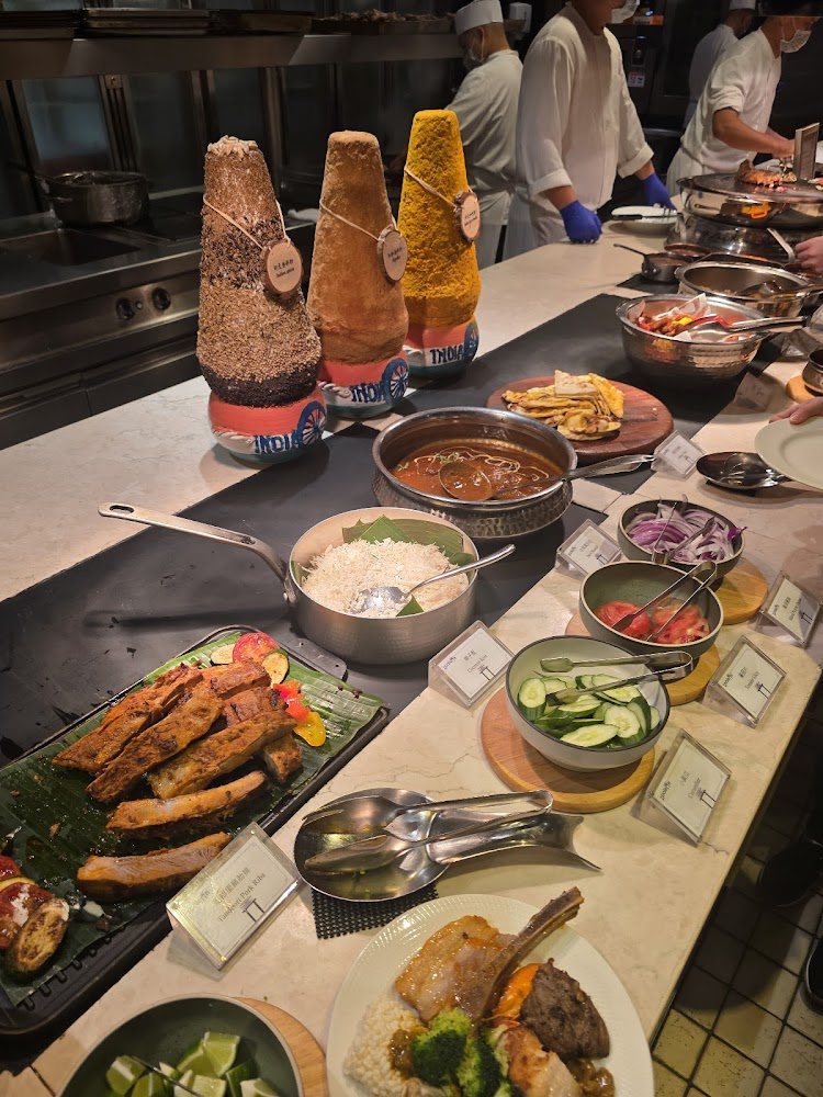 彩匯自助餐廳印度料理自助餐檯