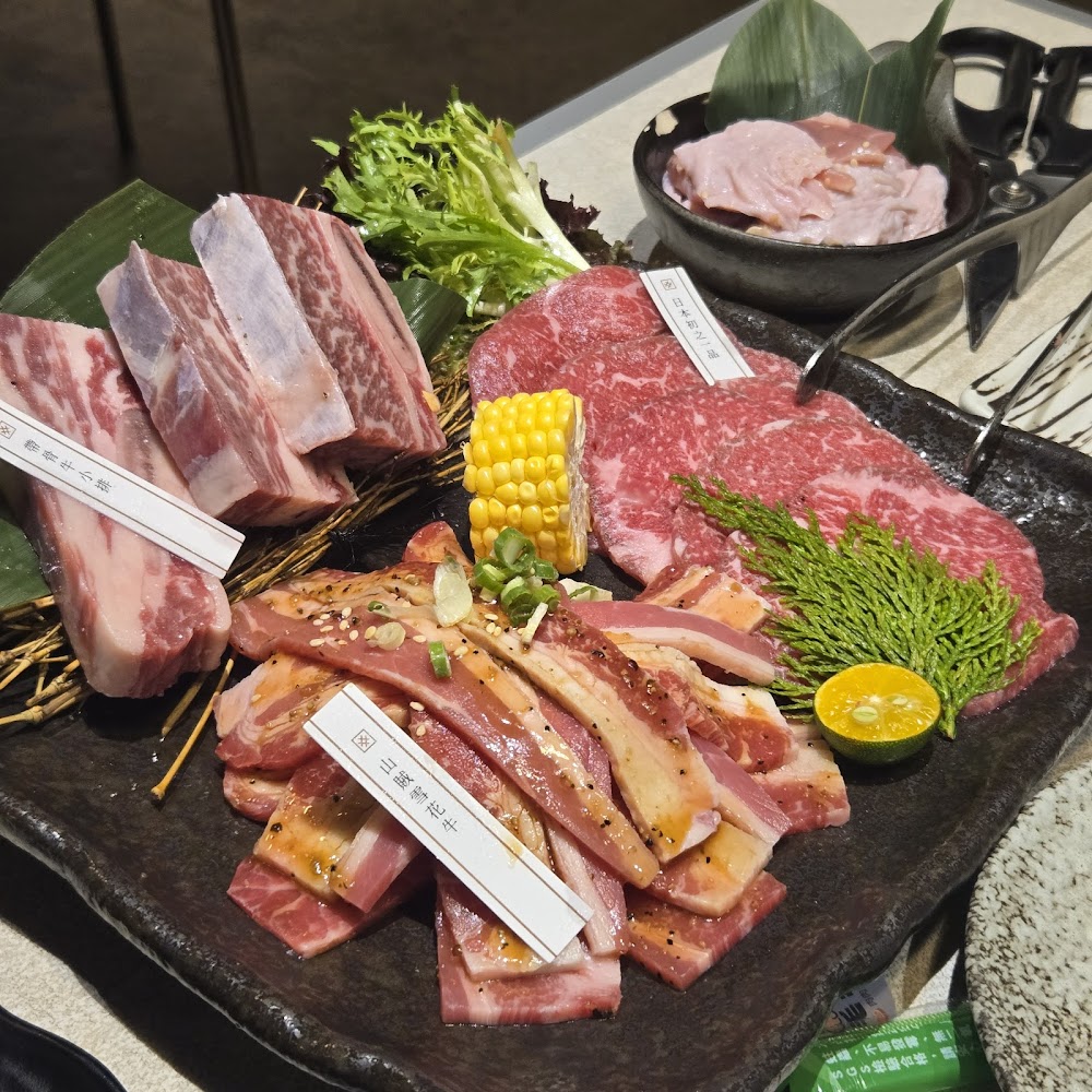 多種牛肉切片拼盤