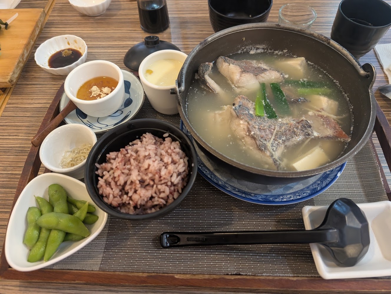 漁市大眾食堂魚湯定食套餐