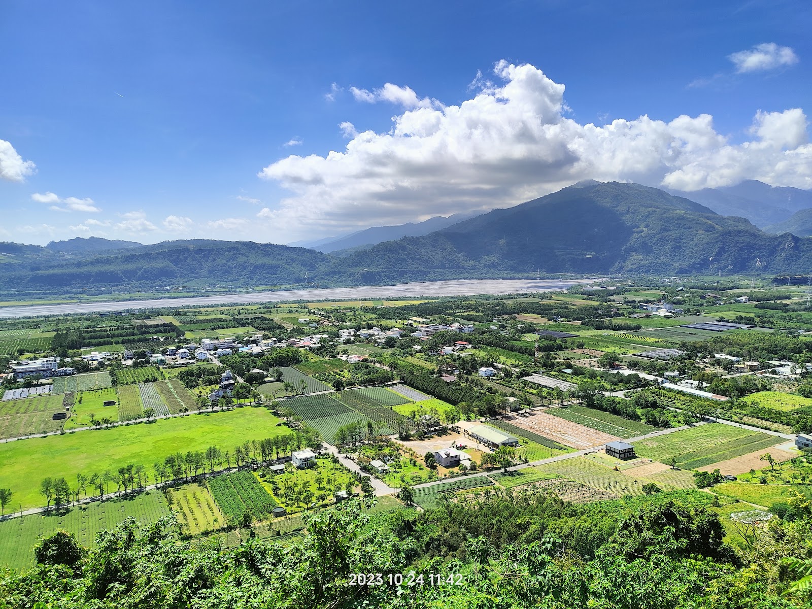 花東縱谷 台東鹿野 農田景色 台東旅遊