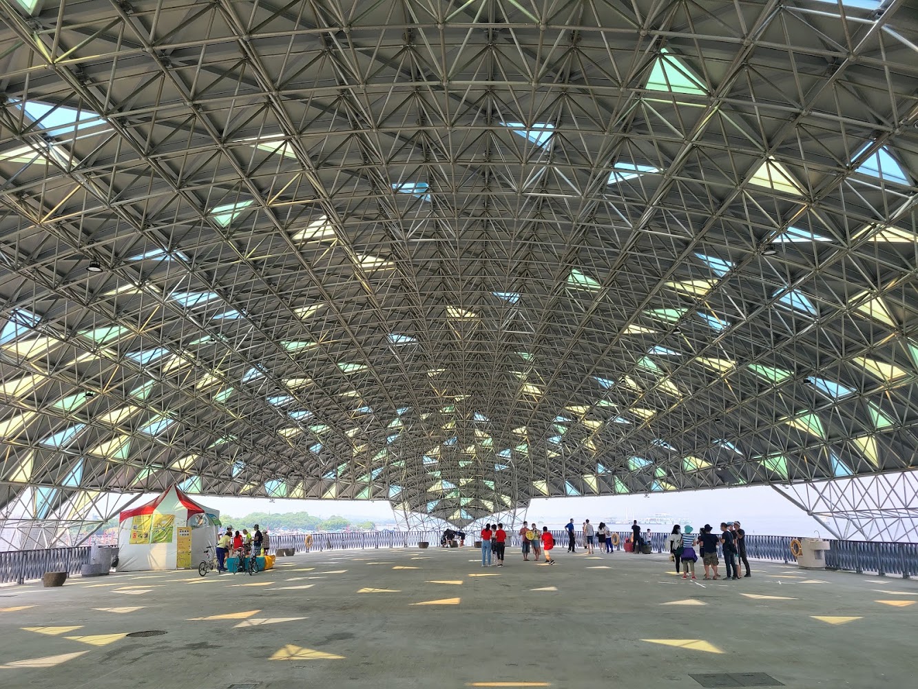 大鵬灣大型棚架活動空間