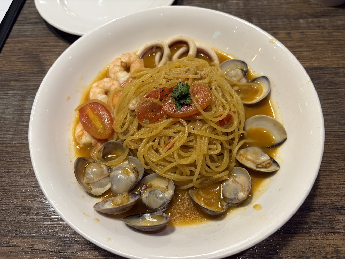 創義麵大坪林店海鮮義大利麵