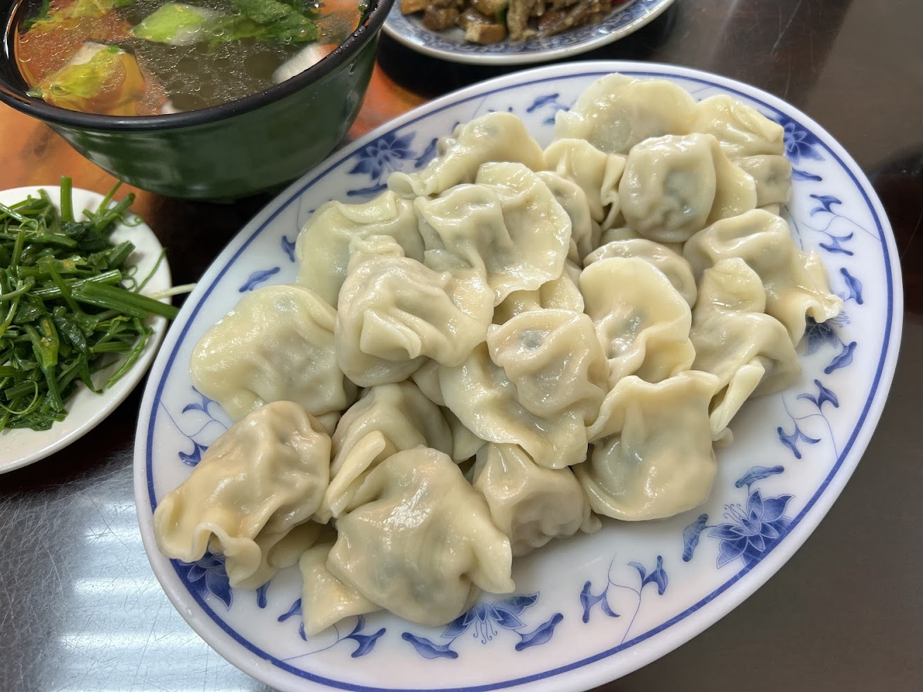 王家水餃館水餃餐點