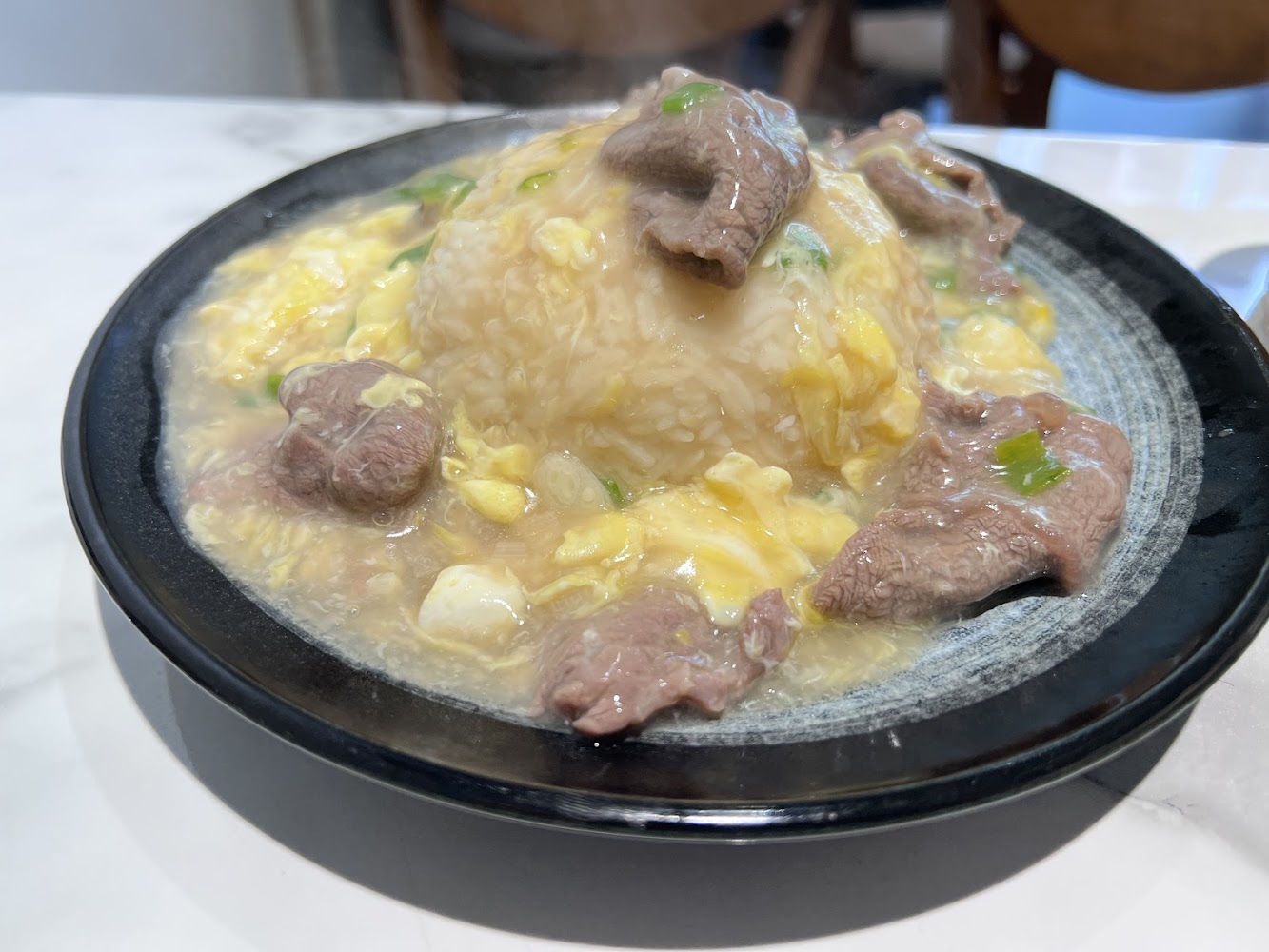 滑蛋牛肉燴飯