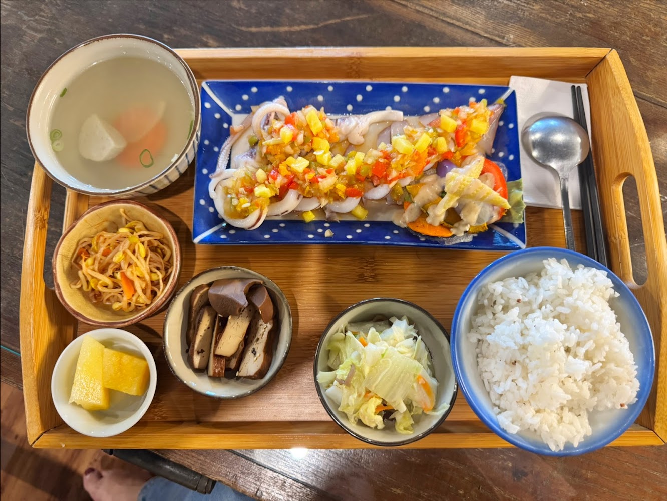 意滿漁中式家常海鮮套餐