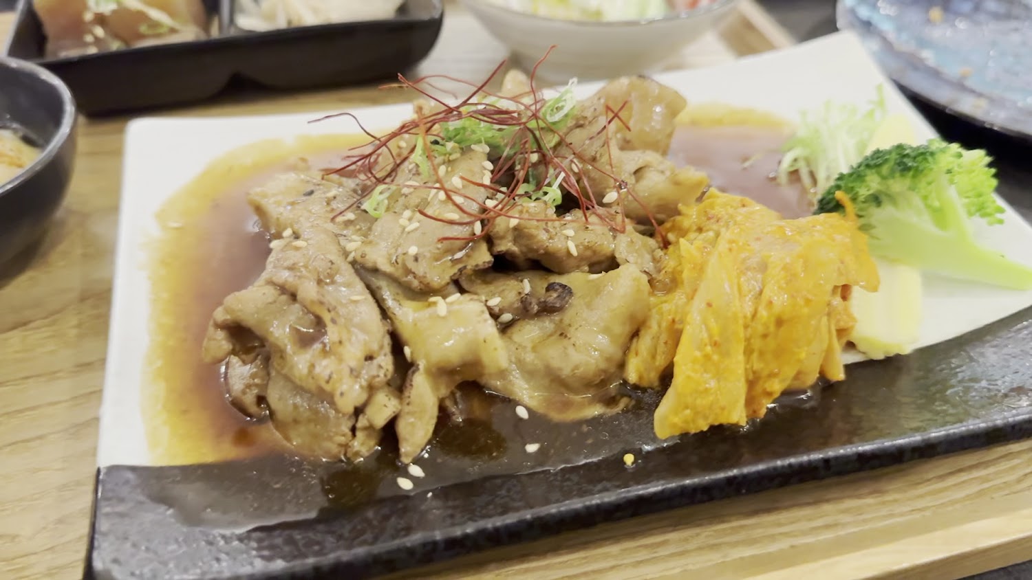 日式豬肉主菜