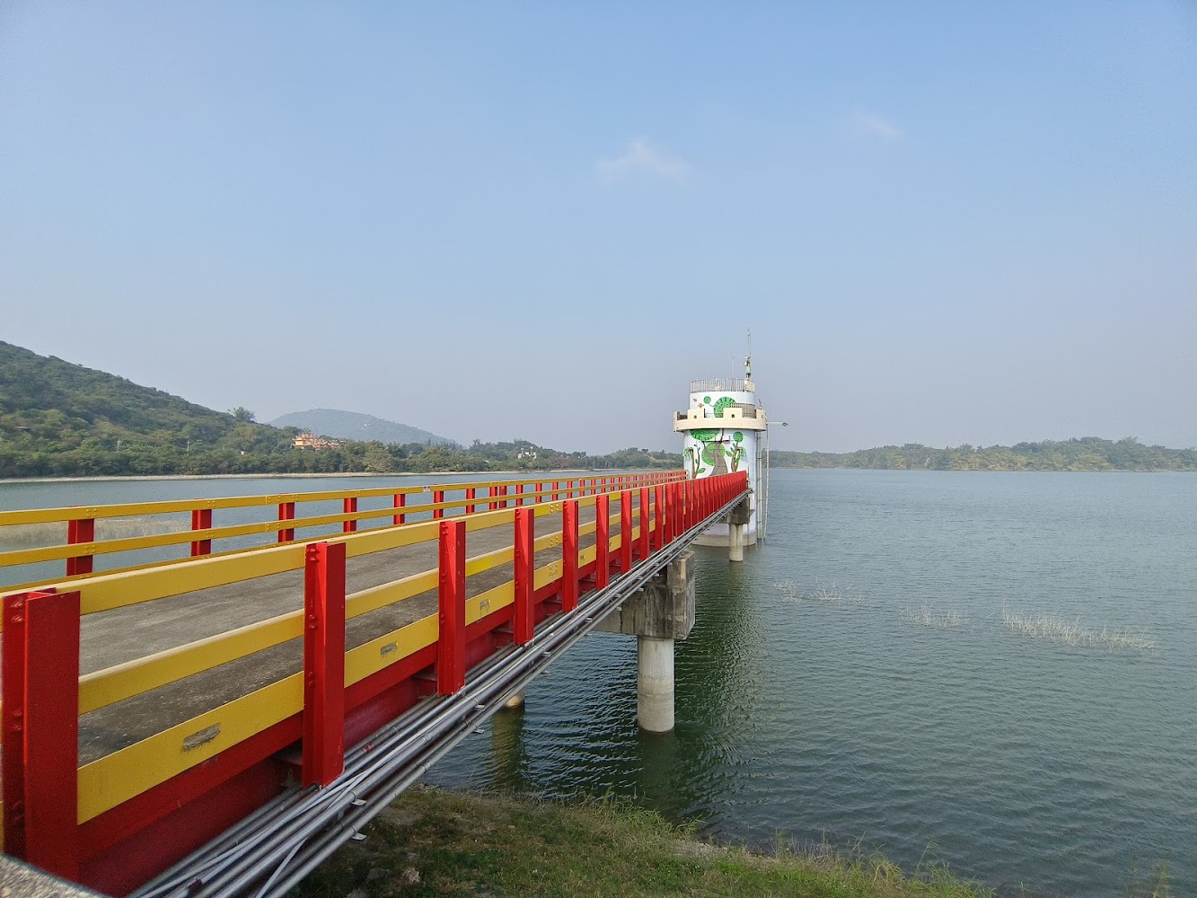 阿公店森林公園跨湖橋景