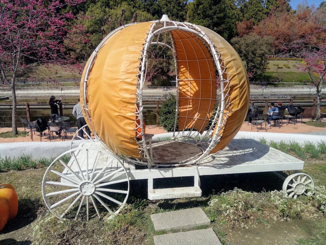 小瑞士花園南瓜馬車裝置