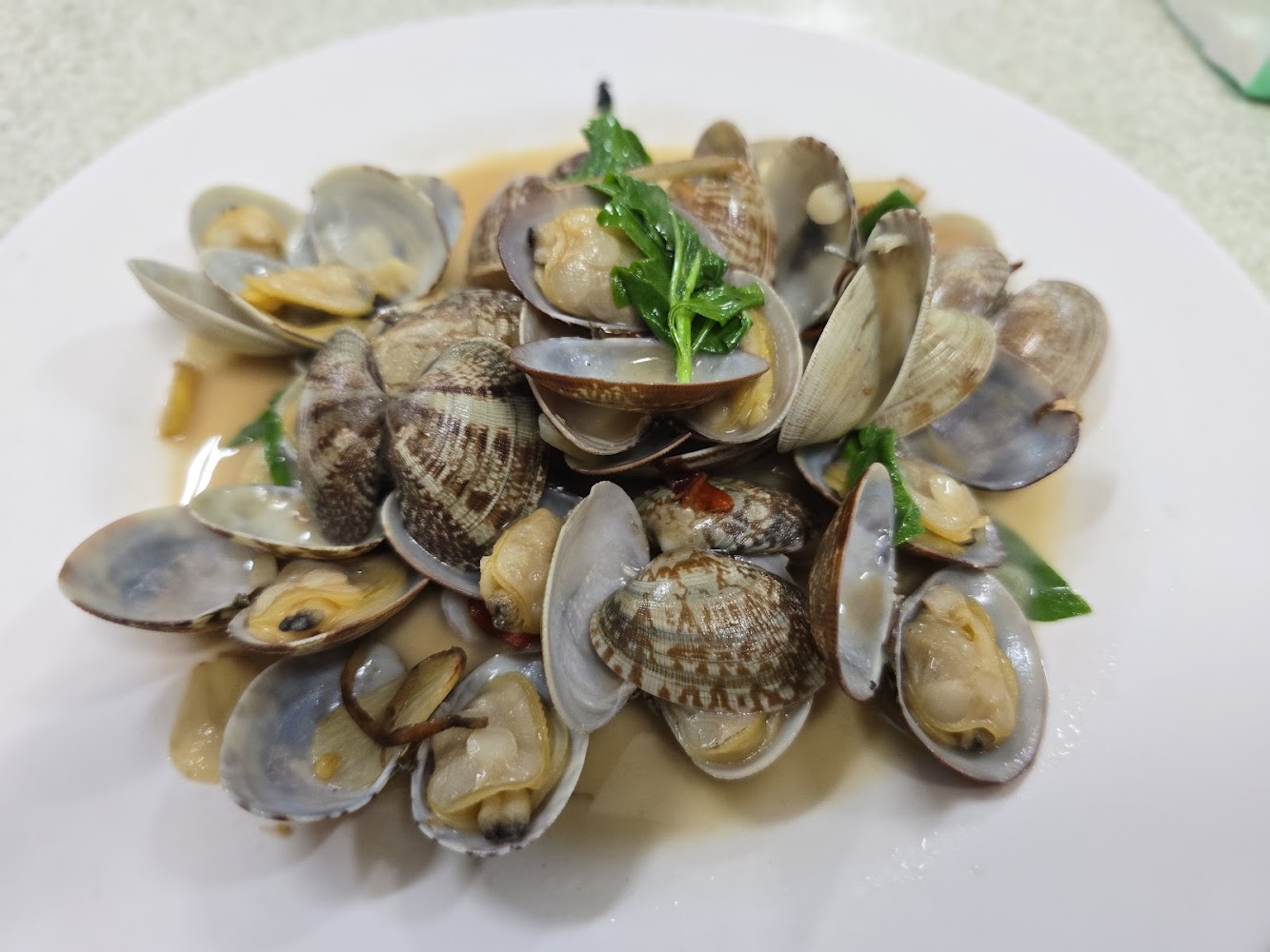 津沙小館炒蛤蜊