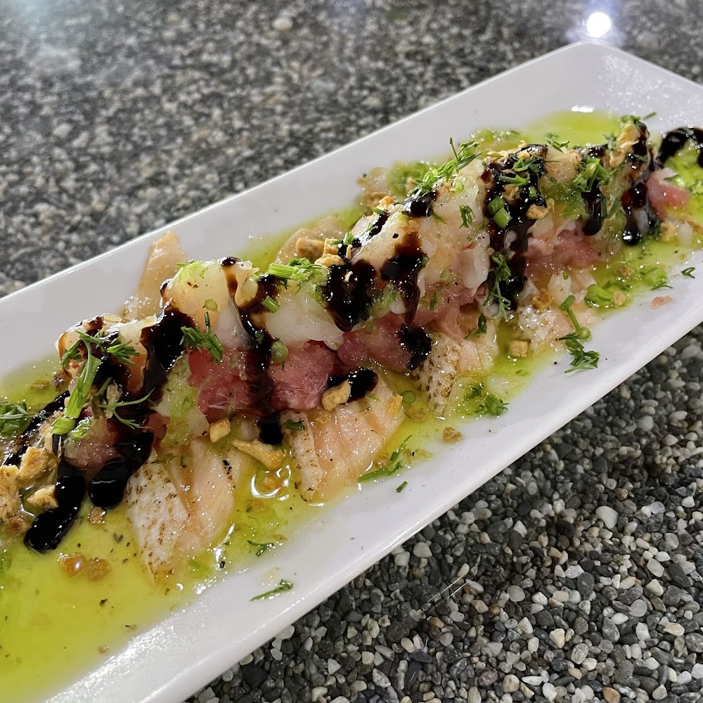 精緻的生魚片料理