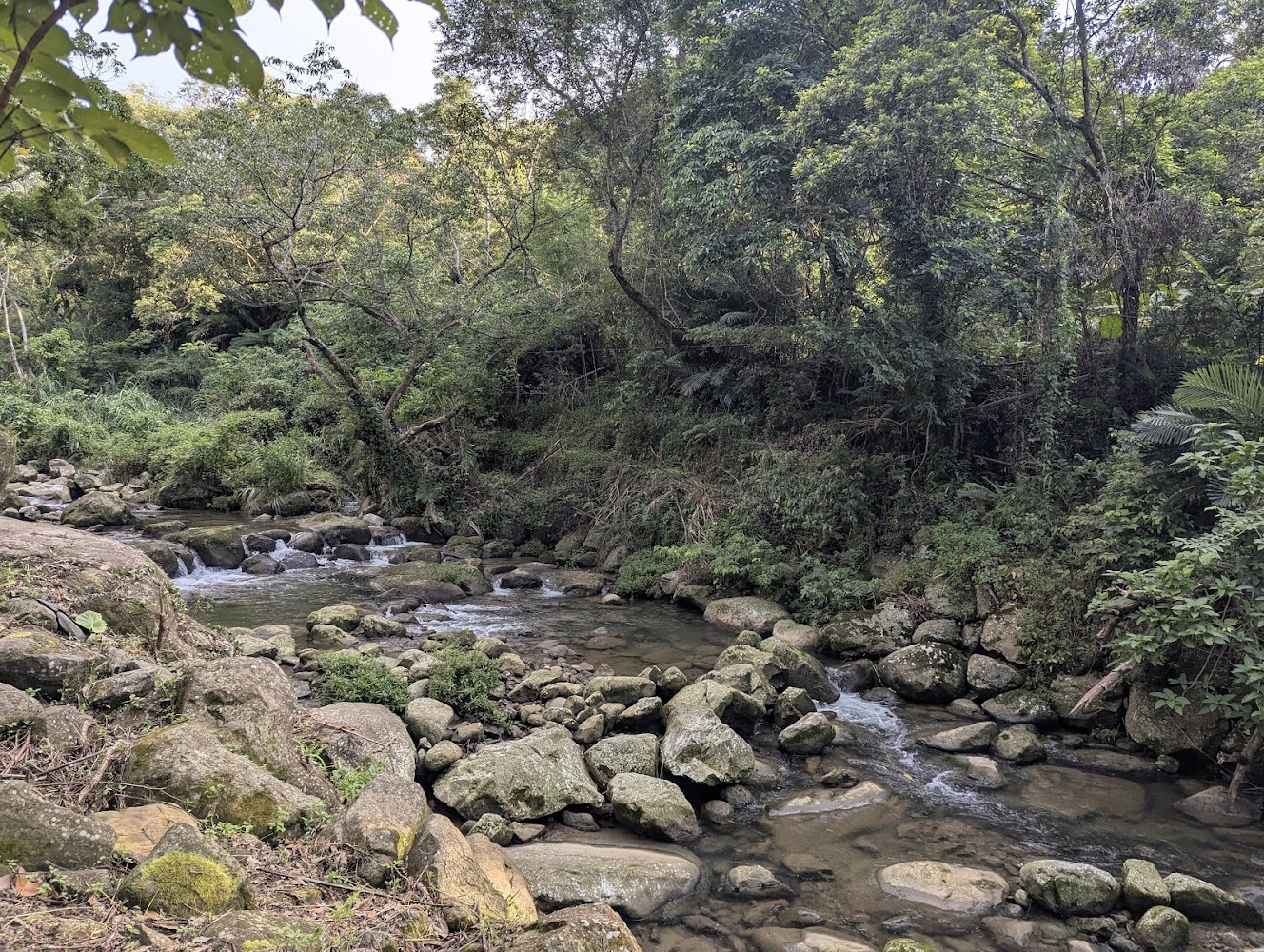 高遶溪古圳步道溪流景觀