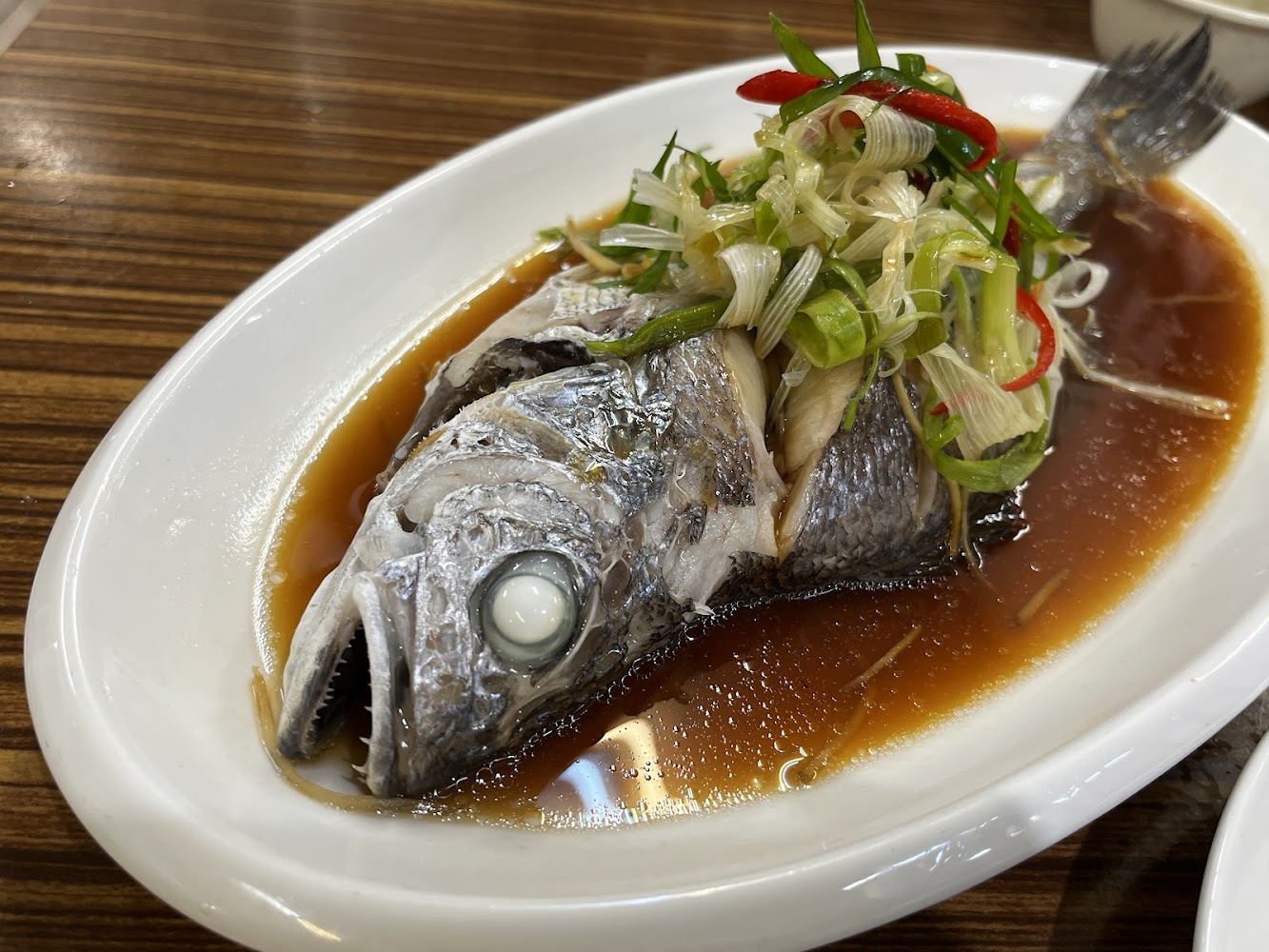 東港金溢饌清蒸魚
