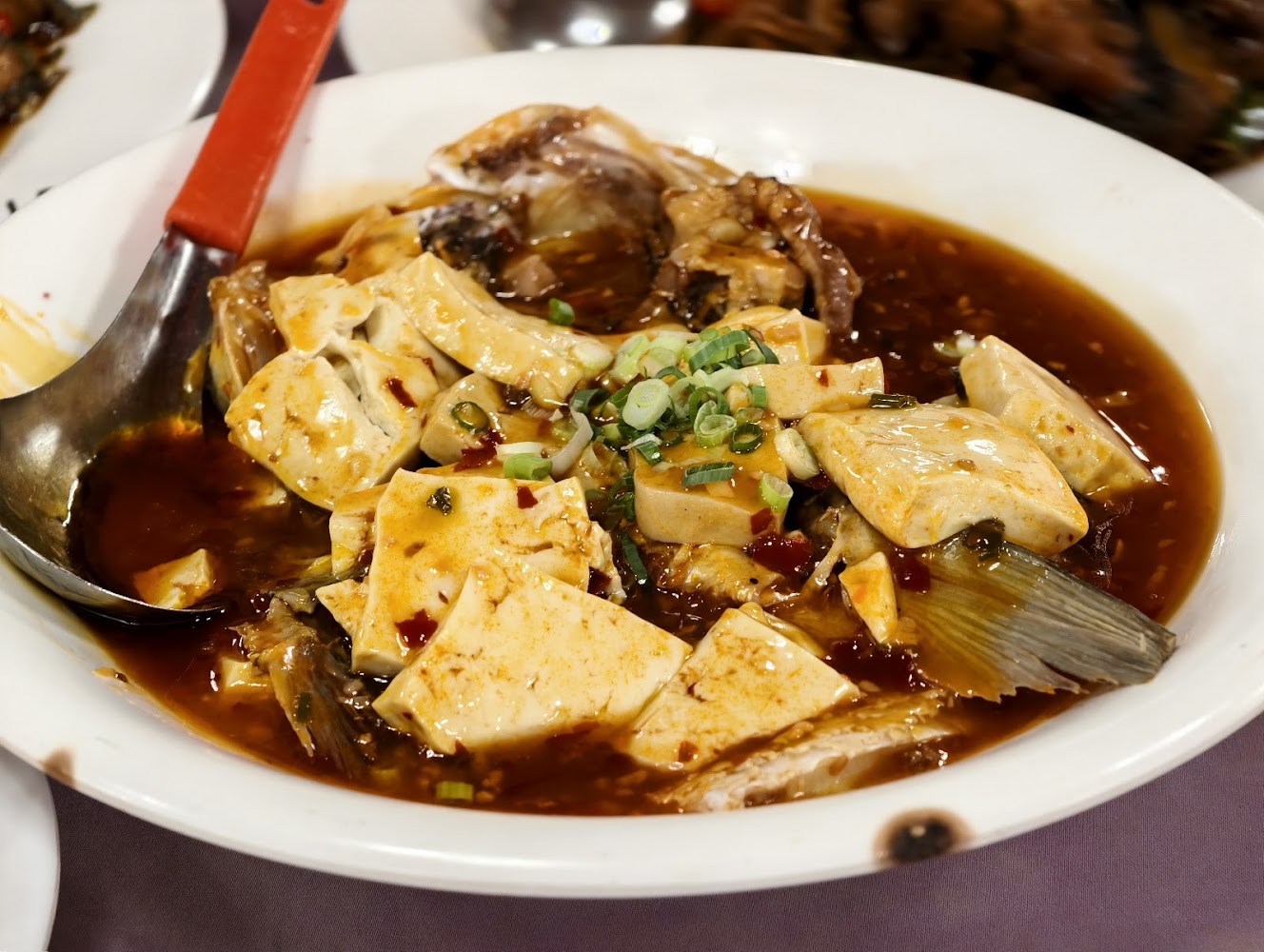 石園活魚餐廳魚與豆腐料理