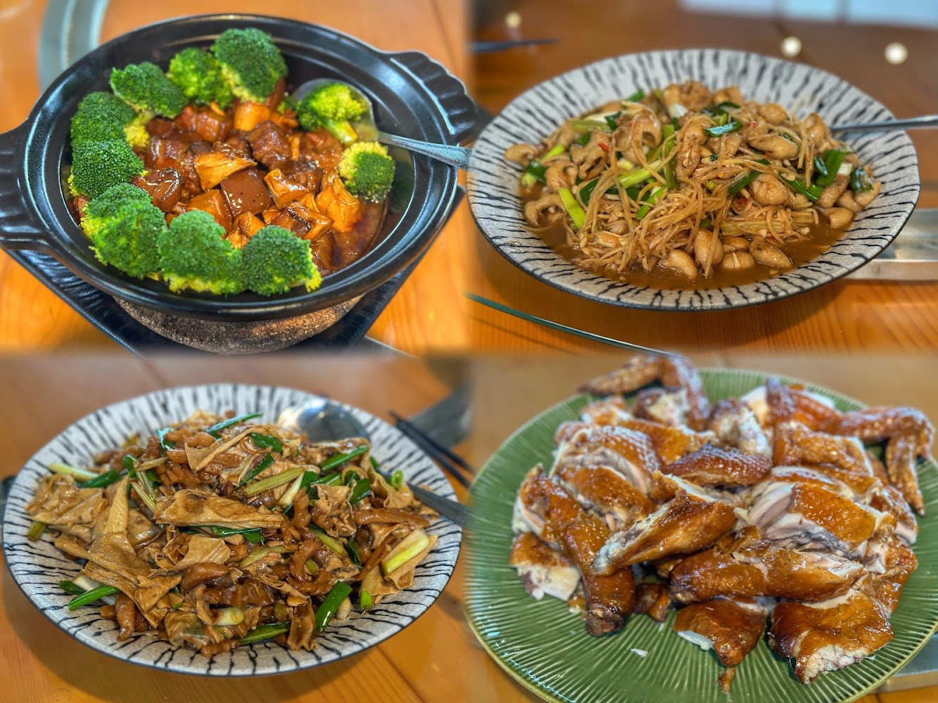 招和食山無菜單料理多道家常菜與烤雞