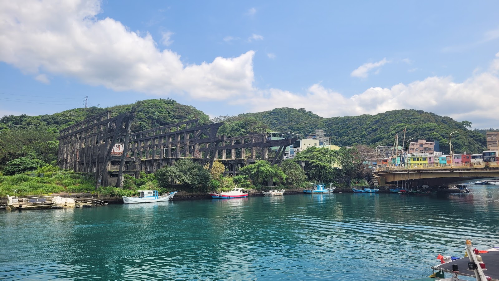 阿根納造船廠遺構巨大水泥結構