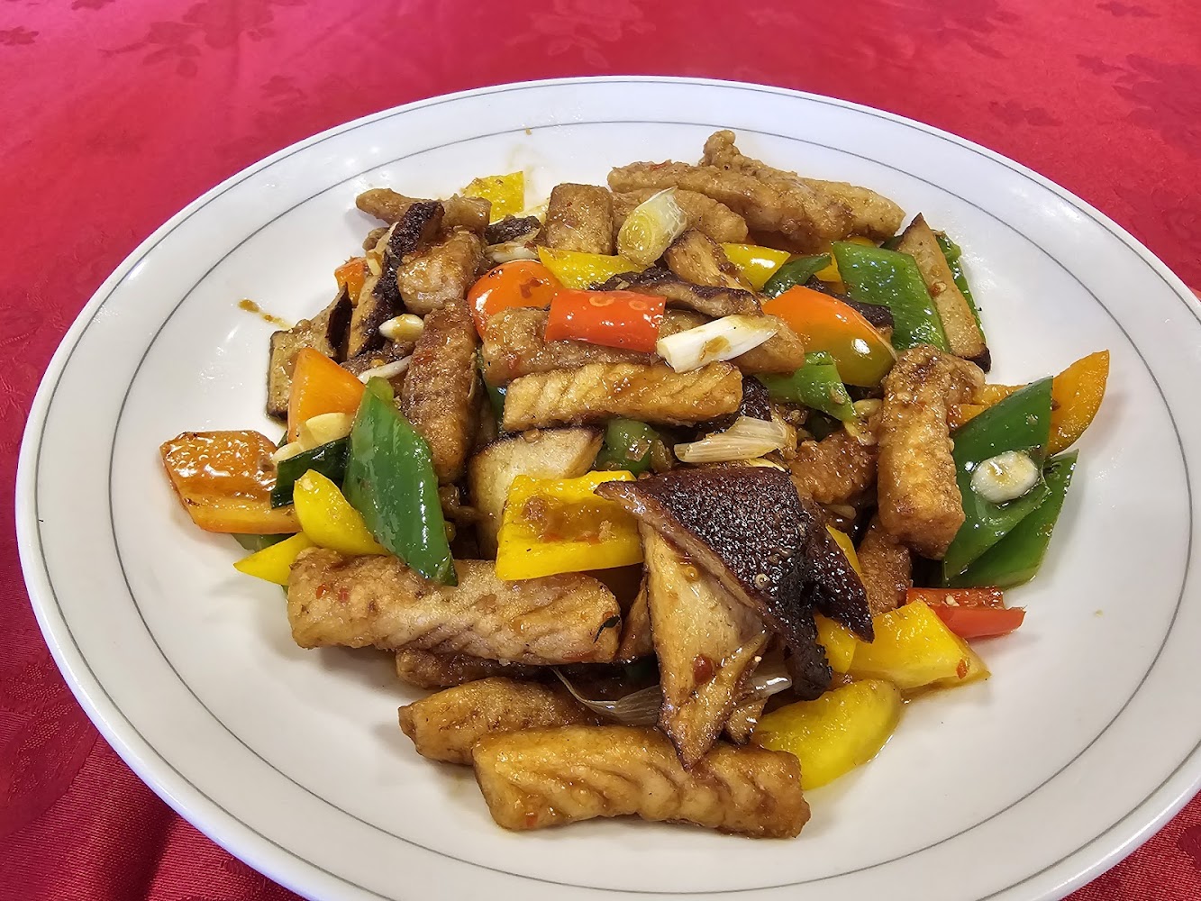 石園活魚餐廳魚片熱炒