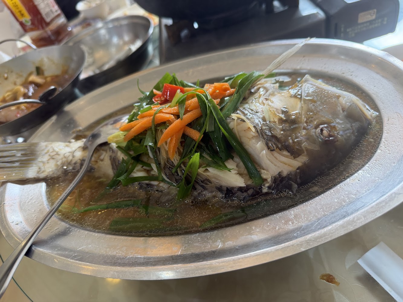 清蒸全魚料理
