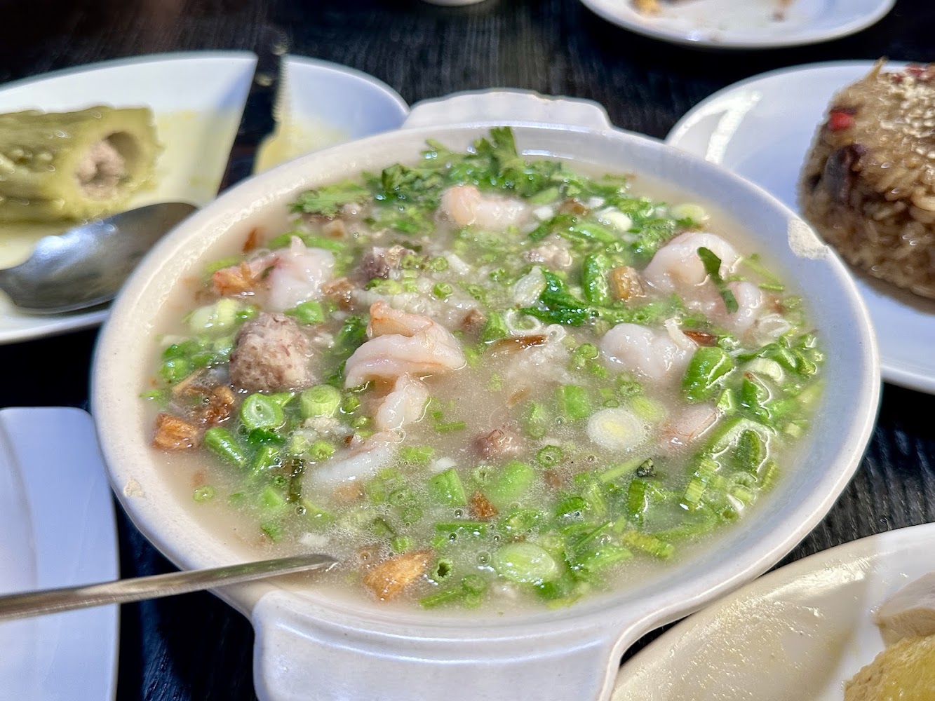湳仔溝14號無菜單料理海鮮湯與客家餐點