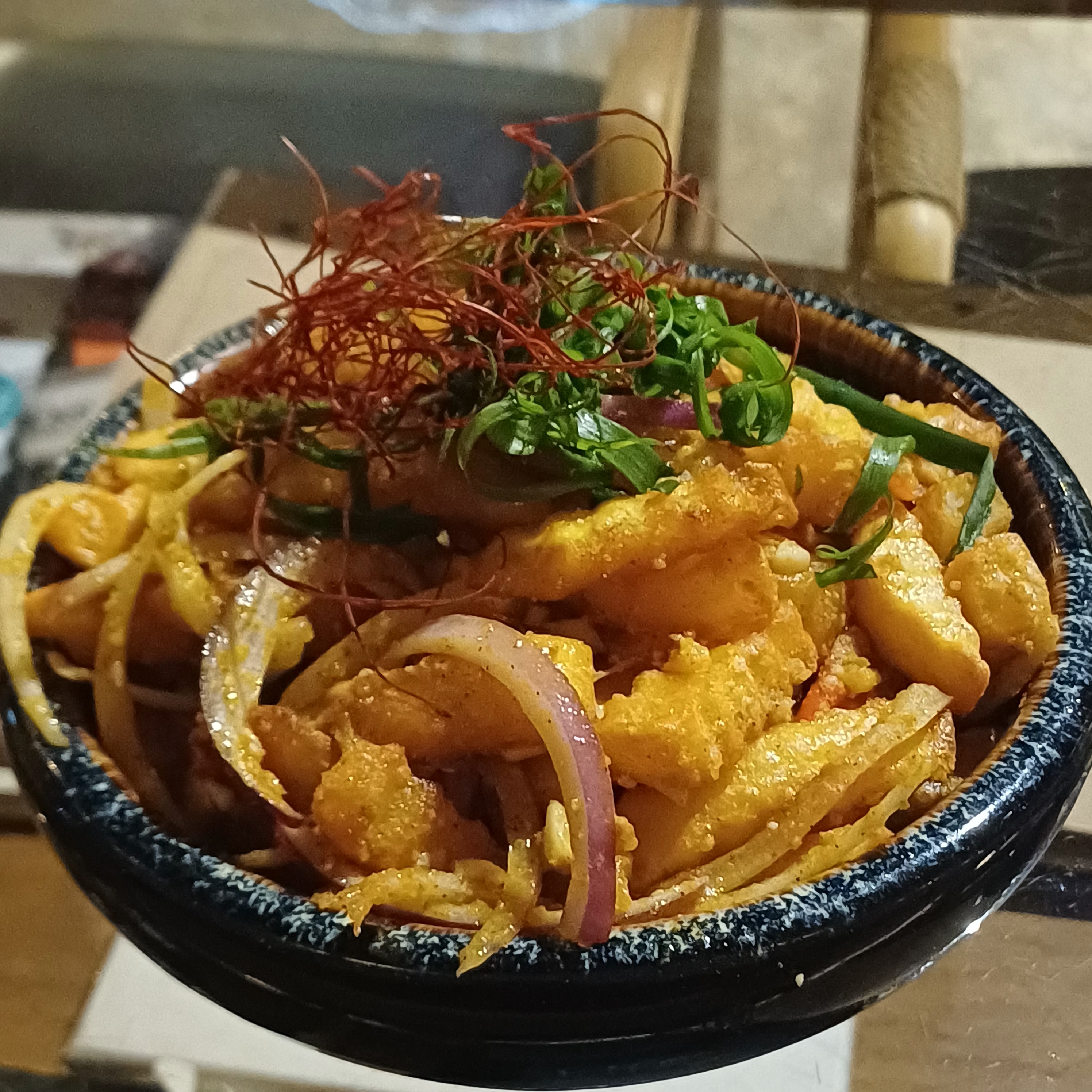 一酒點意美術館炸豆腐料理