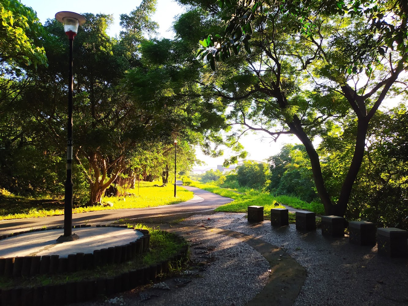 南靖陶藝河濱公園樹蔭步道