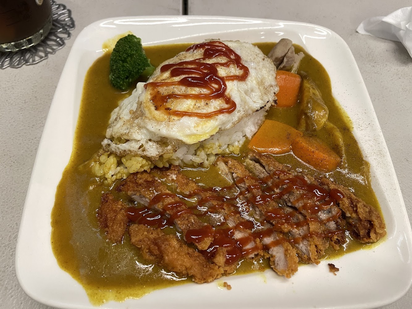 深水食堂日式咖哩炸豬排飯