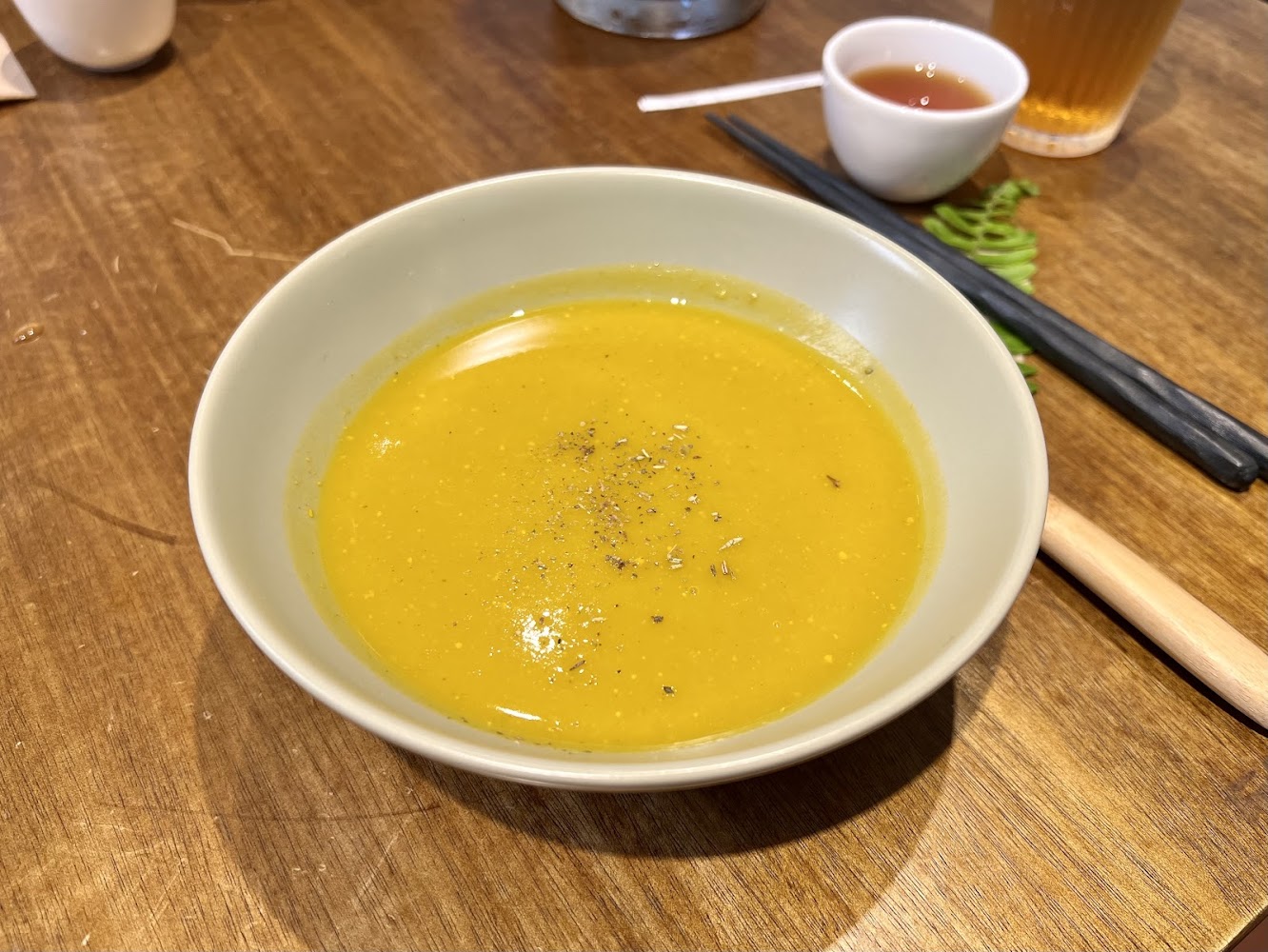 坪感覺南瓜濃湯