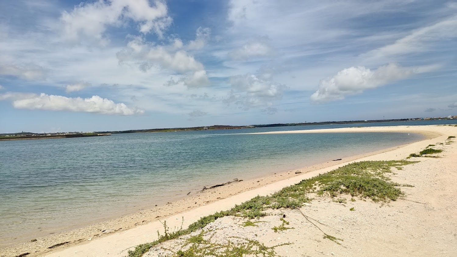 青螺沙嘴白沙與藍海景色