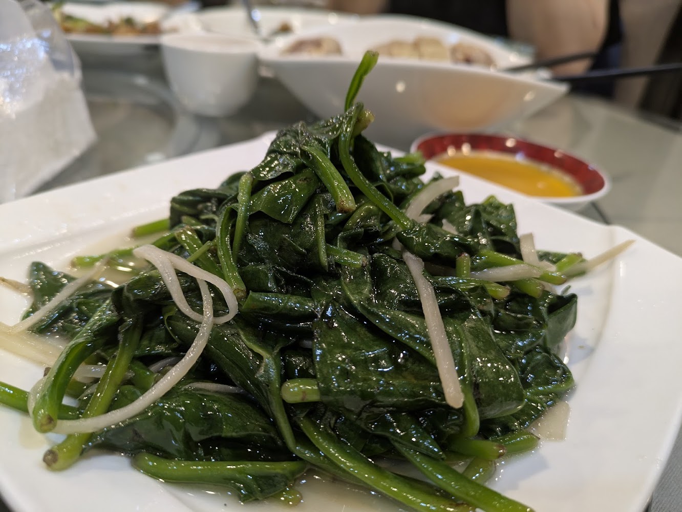 千采複合式客家菜炒青菜