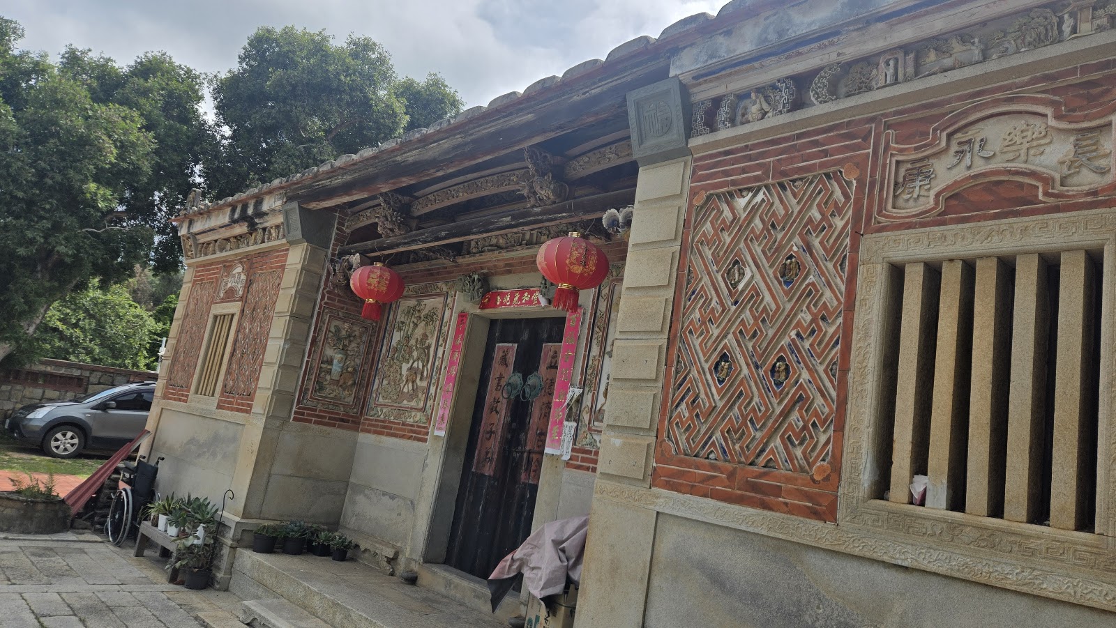 山后民俗文化村閩南古厝建築細節與巷弄景觀